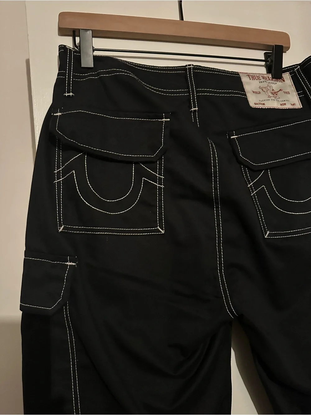 True Religion baggy cargo pants